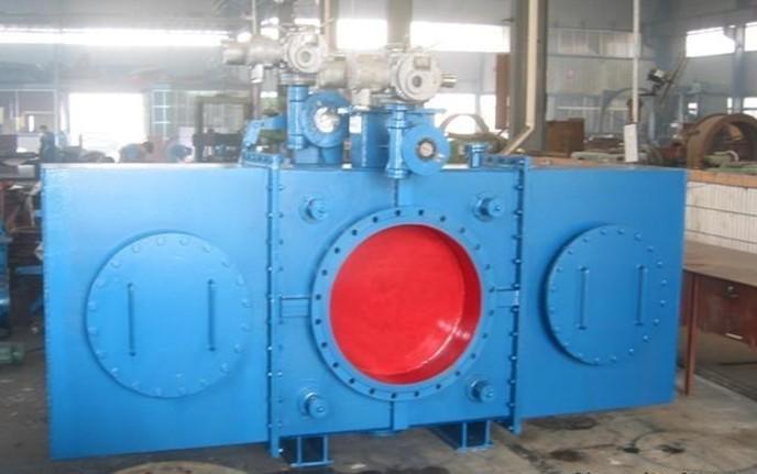 封閉式電動(dòng)盲板閥